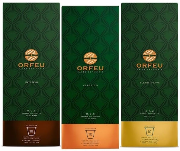 Café Orfeu cápsulas de café compatíveis Nespresso