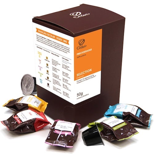 Cápsula de café compatível Nespresso marca Octávio Café